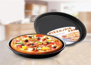 China RK Bakeware China Foodservice NSF Hard Coat Custom Round Cake Pan , Stainless Steel Pizza Pan on sale