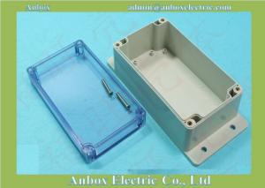 China Waterproof 195*90*60mm Clear Lid Wall Mount Enclosure Box on sale