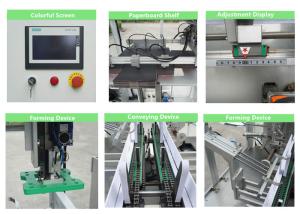 China Carton Tray Folding Box Machine Ridgid Erecting Cardboard Aircraft Shape on sale