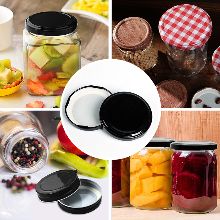 Hot Sell 82mm Packing Jar Twist off Lug Cap Metal Lug Cap for Milk Bottle