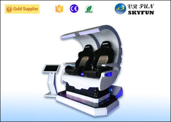Quality Simulator Ride 9D Double Rotation Godzilla VR , Interactive Virtual Reality Shooting Games for sale