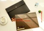 A4 Double pockets PP document wallet plastic pockets file folder, A4 size L
