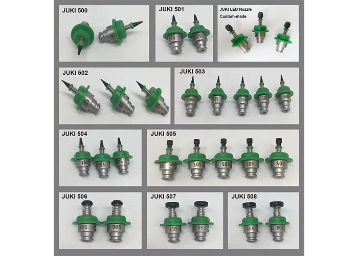 High Precision JUKI SMT Nozzle for Components Suction in Electronic Manufacturing
