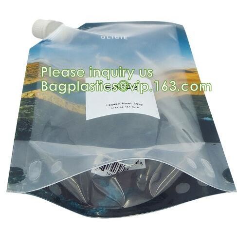Ready to ShipIn Stock Fast Dispatch Liquid soap bag with sanitize Foam tube, Freezer function hand liquid refill dispens