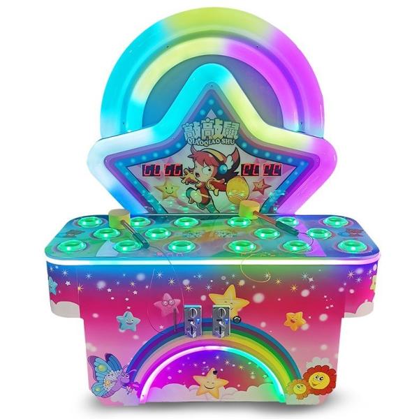 Quality 2 Players Hitting Hammer Arcade Machine Whack A Mole Hit Jump Mouse Amusement Machine Distributors for sale