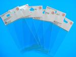 pp/ opp header bag for ring package crystal clear opp/bopp envelope bags with