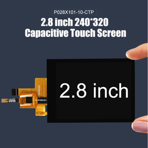 Polcd 4 Wire SPI ST7789V 2.8 Inch Ips Screen RoHS TFT Touch Screen For Home