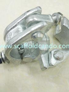 Buy cheap Reliable and robust British scaffold drop forged fixed coupler with electro galvanized for OD48.3mm pipe for sell product