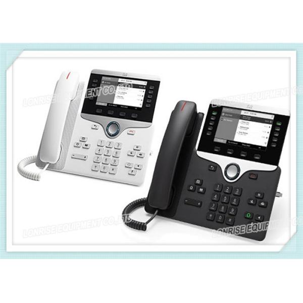 IPv4 And IPv6 CP-8811-K9 Cisco IP Video Phone 8811with Widescreen Grayscale Display