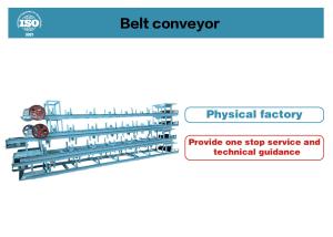 Load Capacity Belt Conveying Equipment For Industrial Handling