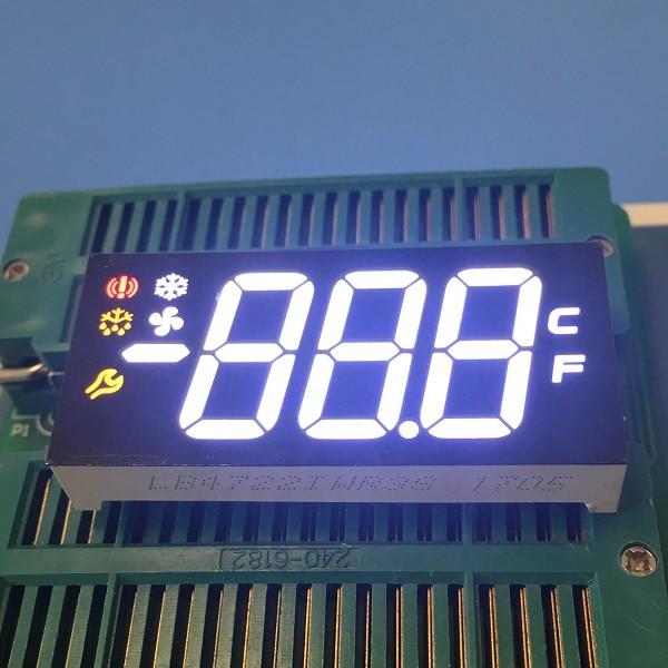 Quality Multicolor 3 Digit Seven Segment Display Ultra Bright For Refrigerator Control for sale