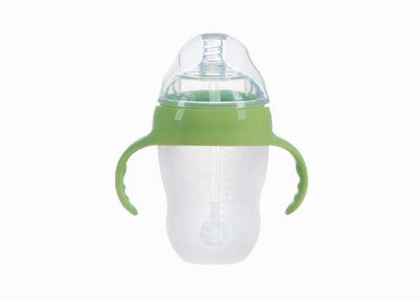 Quality 150ml/250ml Capacity Silicone Baby Bottles Color Customized OEM / ODM Available for sale