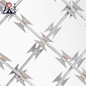 Razor Blade Wire Mesh Roll BTO-22 Security Razor Barbed Wire Mesh