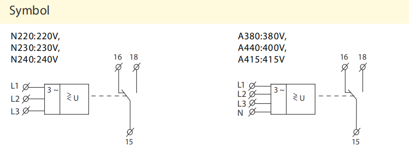 DV2-10 Miniature Voltage Monitoring Relay
