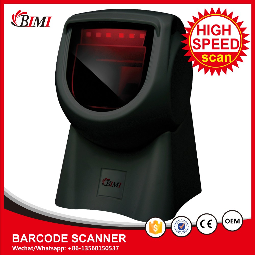 Supermarket Desktop Barcode Scanner Auto Scan 2D Reader for Bar Code