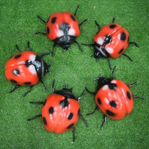 Waterproof Animatronic Ladybug with Infrared Sensor for Parks