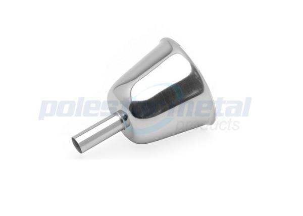 Quality Precision Custom Metal Hardware 2-1/2" Stainless Steel Flask Funnel for sale