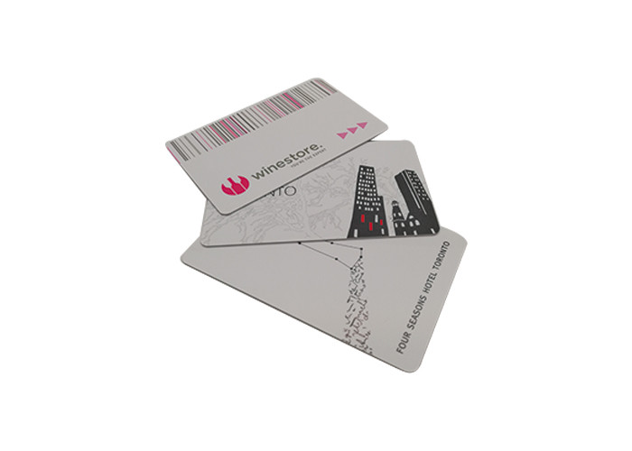 S20 Chip Universal RFID Key Cards 13.56MHZ 0.8-0.9mm Thick Hotel Room Key Card