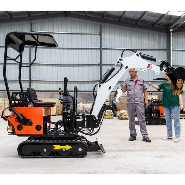 Quality New Diesel Engine Excavator Mini Excavator 1.0t Form China for sale