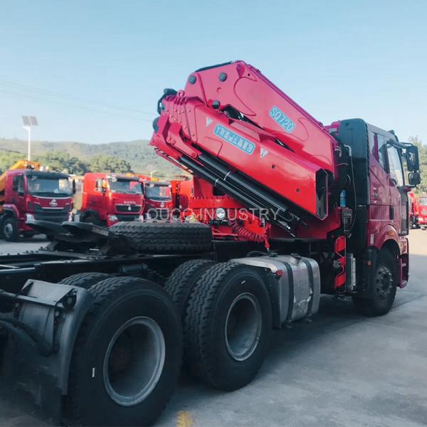 Quality 20t Knuckle And Telescopic Boom Lorry Mounted Crane for sale