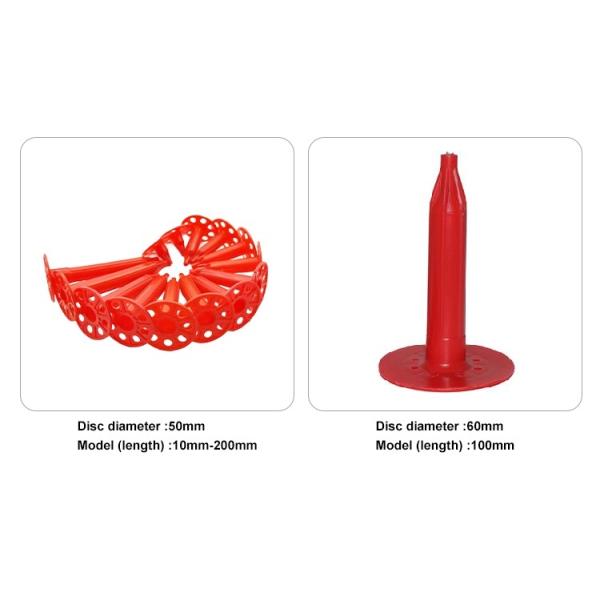 Waterproof Ecofriendly Insulation Nails For Framing Gun Foam Board Insulation Anchors For Roofing Guns