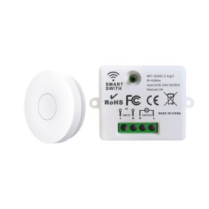 Buy cheap RF433Mhz Self Powered Waterproof Remote Controller Switch Wall Light Switch product