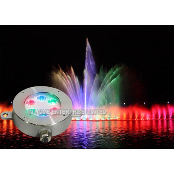 IP68 Rgb LED Underwater Light Internal Control With 3 Years Warranty