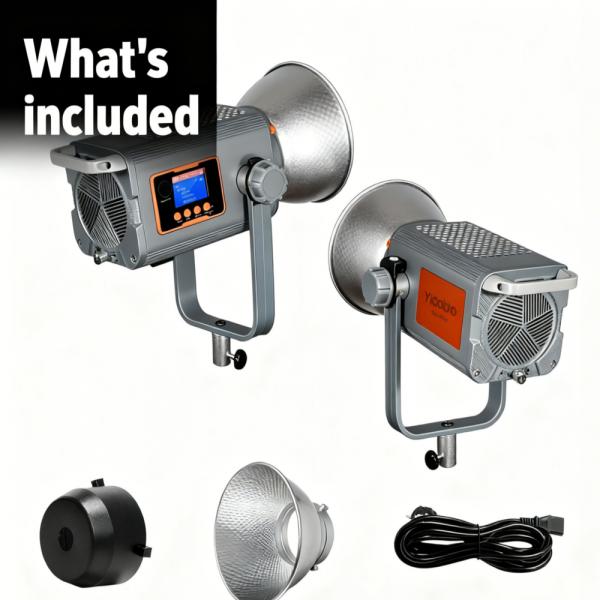 300W COB LED Full-Color Video Light App-Enabled