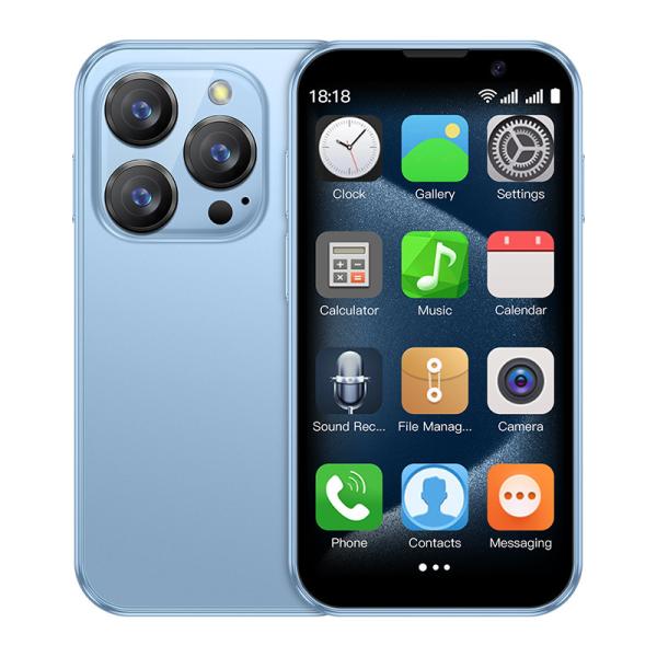 Quality Mini 3G Smart Phone with Nami Meatal Glass Design and Multi-Language Support for Global and Accessibility for sale