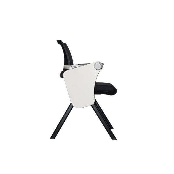Aluminum Armrest Steel Pipe Ergonomic Folding Office Chair For Classroom