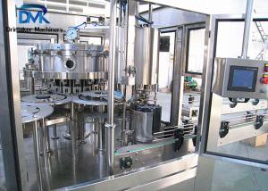 Industry Multi - Function Soda Bottle Filling Machine Pet Bottle  18 Rinsing Heads