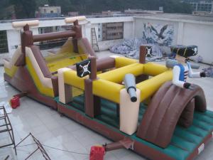 Buy cheap inflatable obstacle course / inflatable pirate obstacle course for kids play product