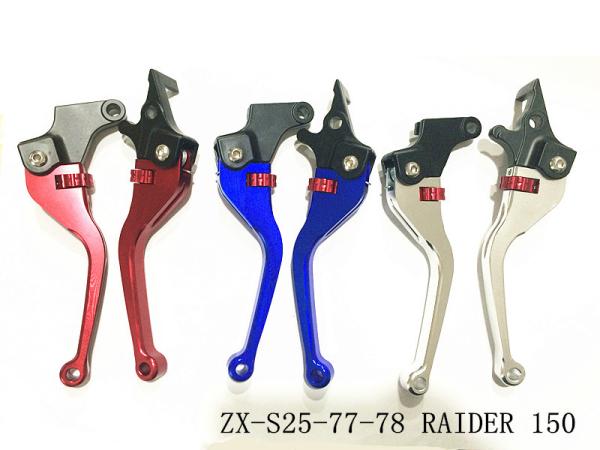 Quality Multi Colored Motorcycle Decorative Handlebar Lever Tmx / Hd3/Rxk / Thunder-125 for sale