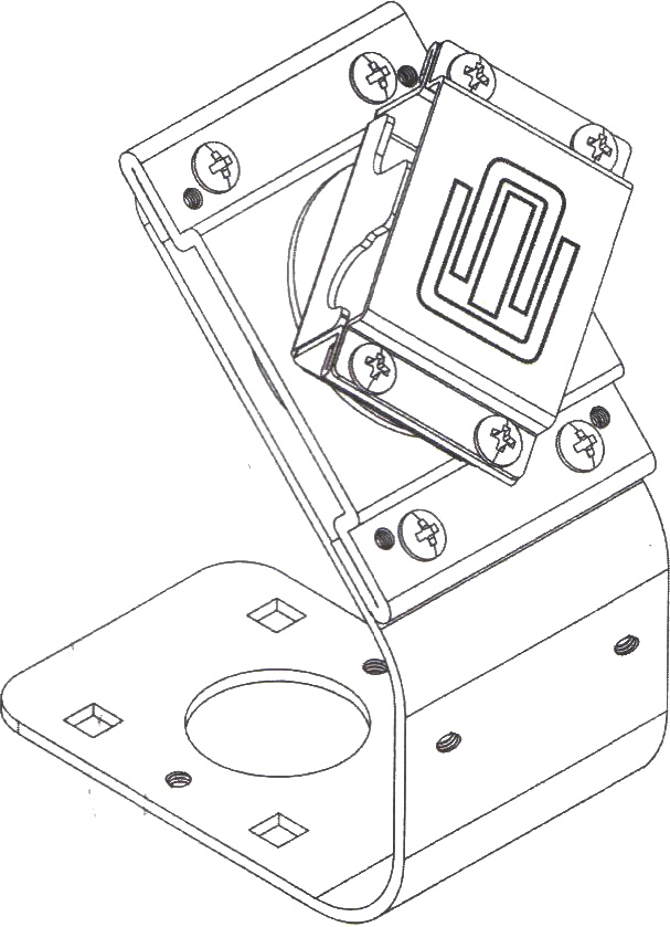 COMER Security anti-theft tablet pc mechanical rotating display stand