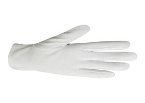 Slip Proof Marching Band Gloves PVC Dots Design With Three Stitches Lines