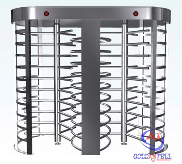 Quality Factory Supply Security Full High Turnstile , Customize Full Height Turnstile With RFID / Biometric System for sale