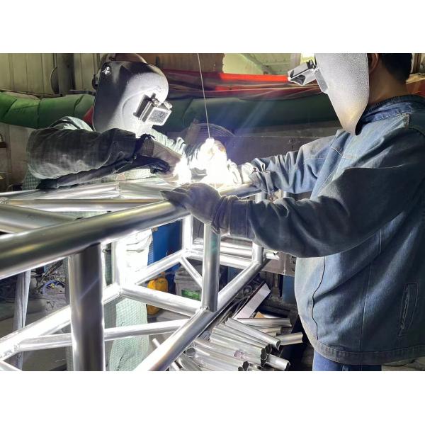 Silver Lightweight Aluminum Flight Case Custom Sizes TUV Certificate