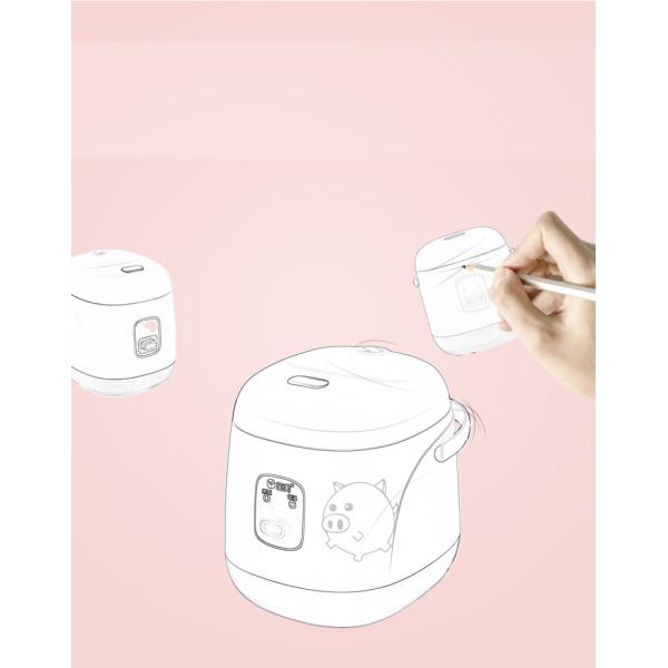 Rice Small 1 To 2 People Multi Function Cooker 1.2L