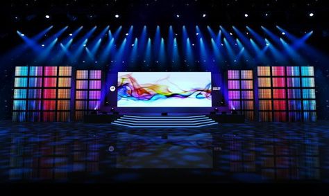 Die Casting Aluminum P3 SMD2121 LED Stage Backdrop Screen
