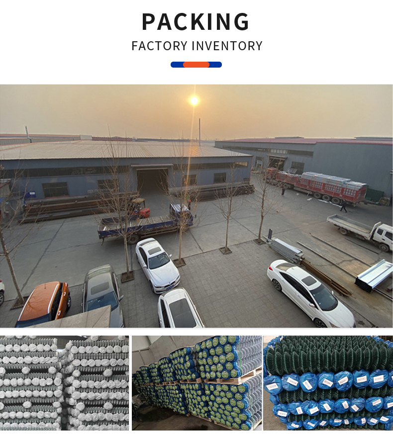 Unique Design Galvanized Chain Link Fence Product Galvanized Wire Mesh Roll Wire Fencing Chain Link Fence