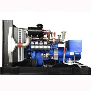 Buy cheap Soundproof Canopy 350KW Natural Gas Generator Set for Russian Market Rated Current 630A product