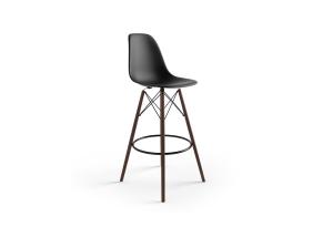 Practical Wooden Leg Modern Bar Stools With Ergonomics