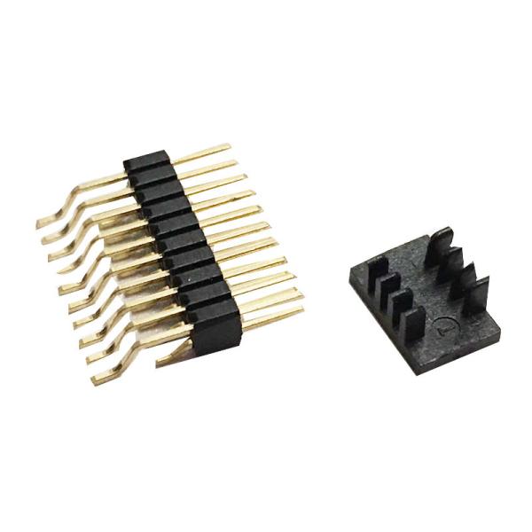 Pin Header Connectors 2.0mm Pitch Npin Right Angle SMT Type Male Header Z Type