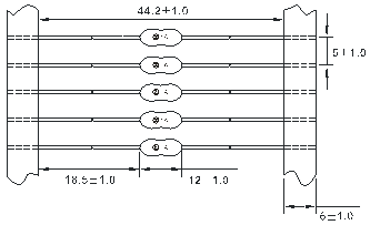 4.0mm Width x 12mm Length Epoxy Coated Time Lag Slow Blow Pico Axial Pico Fuse T 1A 350V 277V Subminiature Fuse