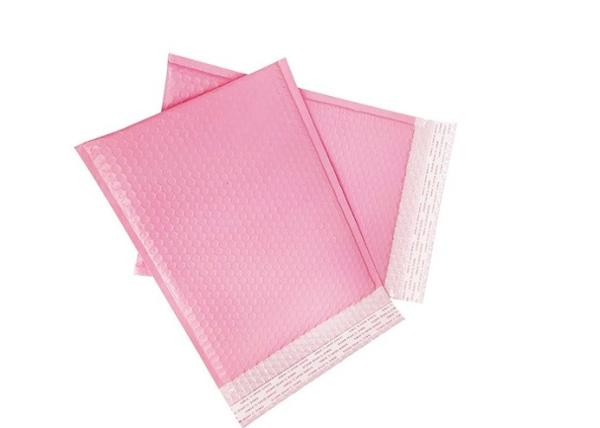 Quality Custom Color 4x8 Poly Bubble Mailers , Waterproof Padded Envelopes Self Seal for sale
