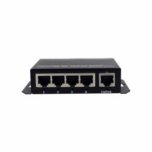 Buy cheap 4 port 10 / 100M PoE Switch network of compatible network cameras and wireless AP power IEEE 802.3af(15.4W) product