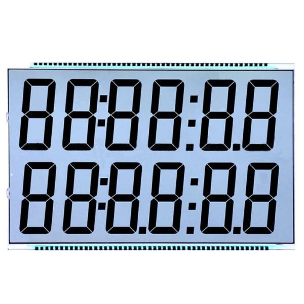 Quality Metal Pin LCD Panel Display TN HTN STN FSTN Type Segment Digital Display for sale