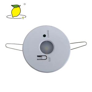 China Premium 3W LED Emergency Downlight With Battery Backup Thermoplastic Material Made on sale