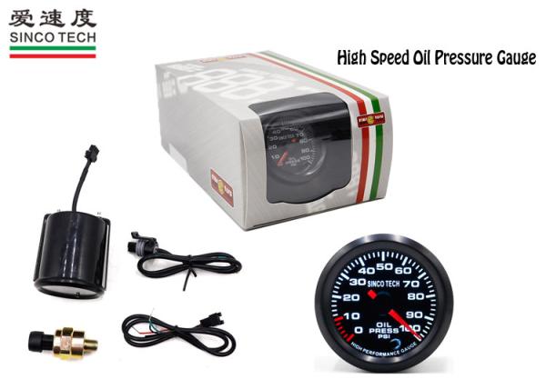Quality CE Race Car Gauges Do 6346 Oil Pressure 0 - 100 Psi Stepper Single Pointer Type for sale