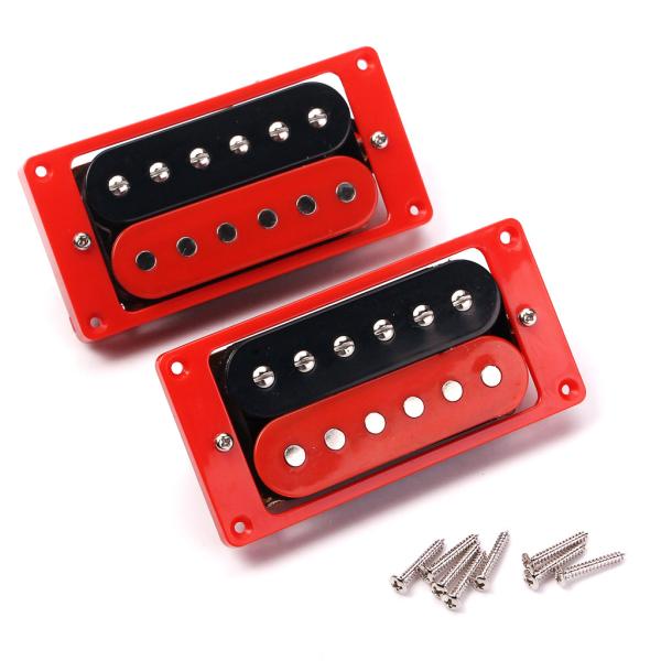 Humbucker Double Coil Pickups Guitar Pickup Set Ceramic Wax Basin LP Standard with Zebra Cover